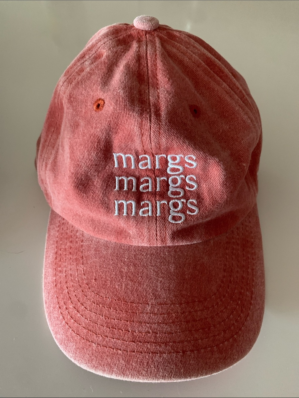 Margs Margs Margaritas Coral Baseball Cap
